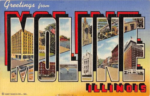 Moline - Lettercard - Usa