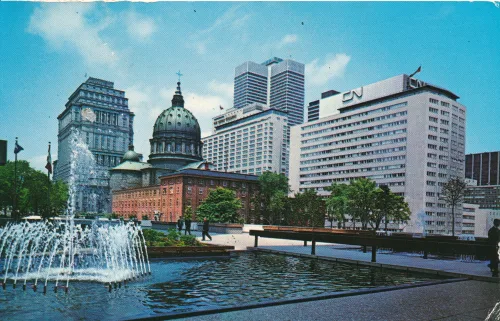 Montréal - View From Place Du Canada - Kanada