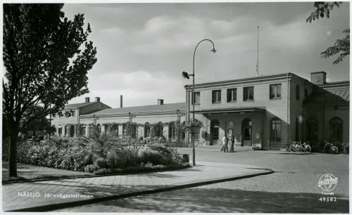 Nässjö - Järnvägsstationen - Sverige