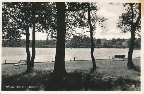 Nässjö - Parti Av Strandparken - Sverige