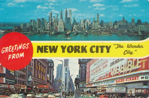 New York City - Greetings From - Multiview - Usa