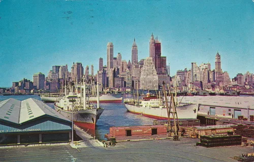 New York City - Lower Manhattan Skyline - Usa