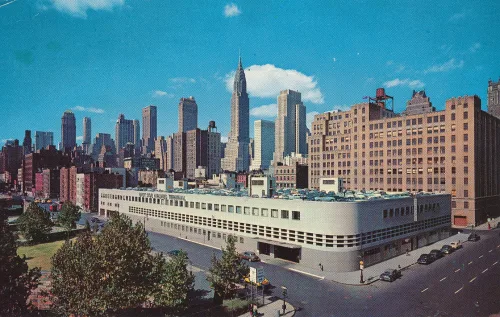 New York City - Manhattan East Side Airlines Terminal - Usa