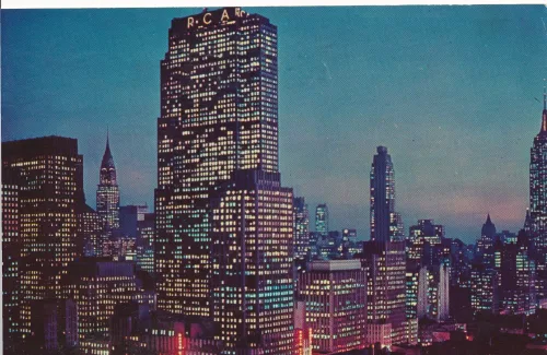 New York City - Manhattan In Twillight - Usa