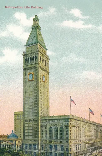 New York City - Metropolitan Life Building - Usa