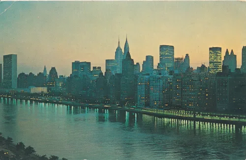 New York City - New YorkCity Skyline From Queensboro Bridge - Usa