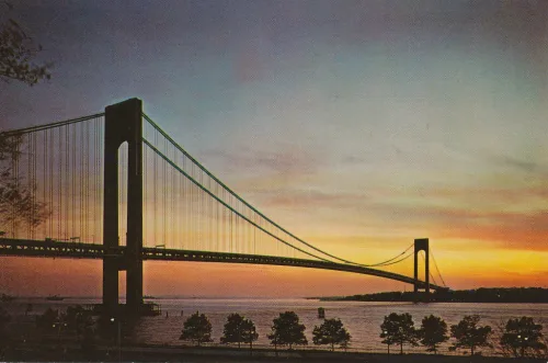 New York City - Verranzo Narrows Bridge - Usa