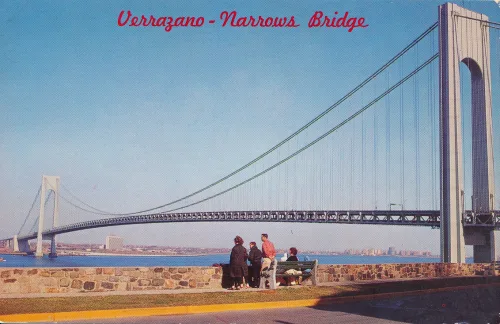 New York City - Verranzo Narrows Bridge - Usa