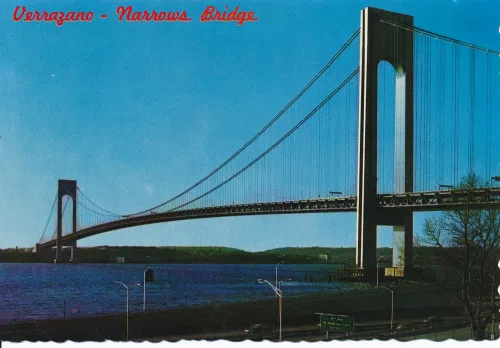 New York City - Verranzo Narrows Bridge - Usa