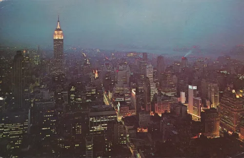 New York City - View From Rca - Usa