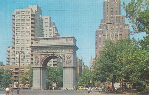 New York City - Washington Arch - Usa