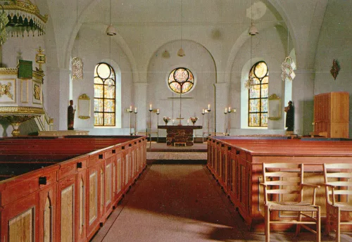 Norrtälje - Kyrkan Interiör - Sverige