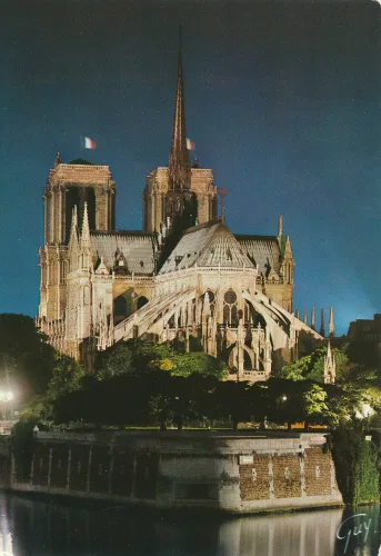 Paris - Notre Dame - Frankrike