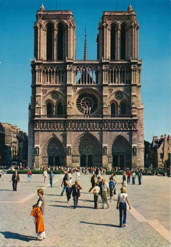 Paris - Notre Dame - Frankrike