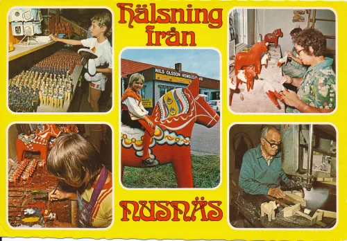 Nusnäs - Hälsning Från - Multiview - Sverige