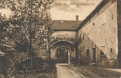 Nyköping - Parti Af Slottsruinen - Sverige