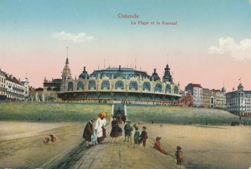 Ostend - The Beach & Kursaal - Belgien
