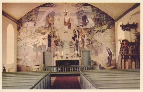 Örkelljunga - Kyrkan Interiör - Sverige
