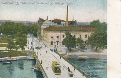 Norrköping - Oscar Fredriks Bro Jarnvagsgatan - Sverige