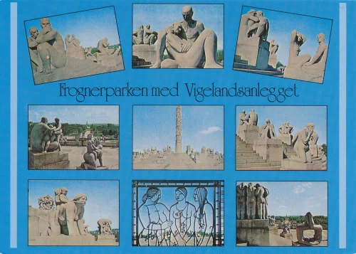 Oslo - Vigelandsanlegget - Frognerparken - Norge