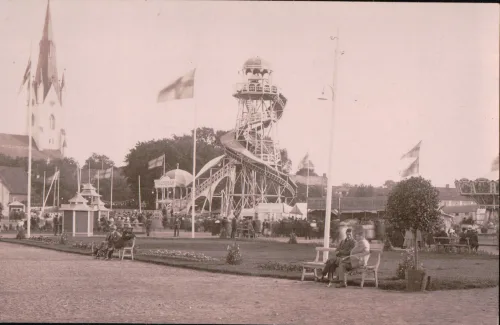 Linköping - Utstallningen 1920 Konserthusparken - Sverige