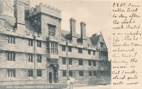 Oxford - Wadham College - Storbritannien