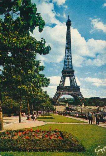 Paris - Eiffel Tower - Frankrike