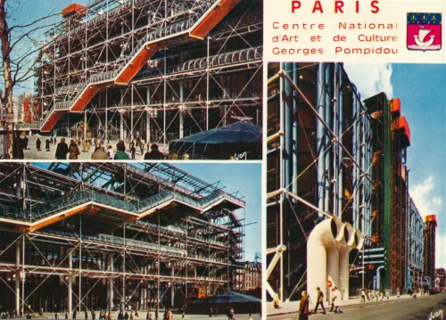 Paris - Centre Pompidou - Frankrike