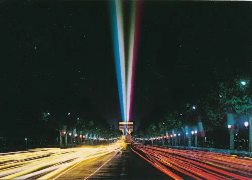 Paris - Champs-Élysées At Night - Frankrike