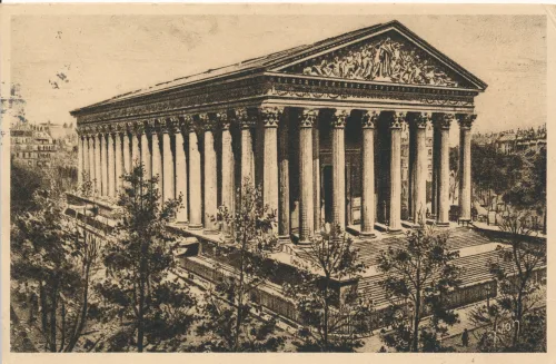 Paris - Eglise De La Madeleine - Frankrike