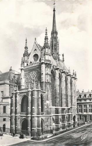 Paris - La Sainte Chapelle - Frankrike