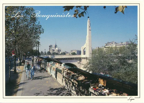 Paris - Les Bouquinistes - Frankrike