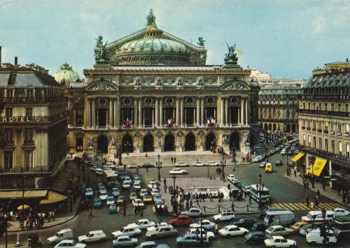 Paris - Opera House - Palais Garnier - Frankrike