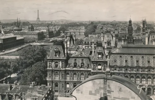 Paris - Perspective Des 7 Ponts - Frankrike