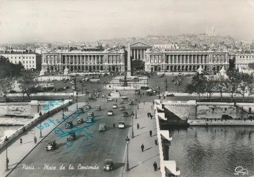 Paris - Place De La Concorde - Frankrike