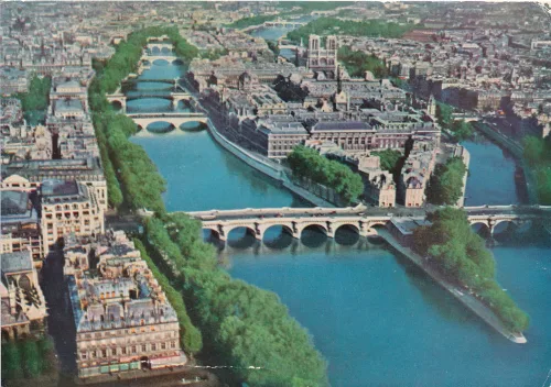 Paris - Pointe Du Vert Galant - Frankrike