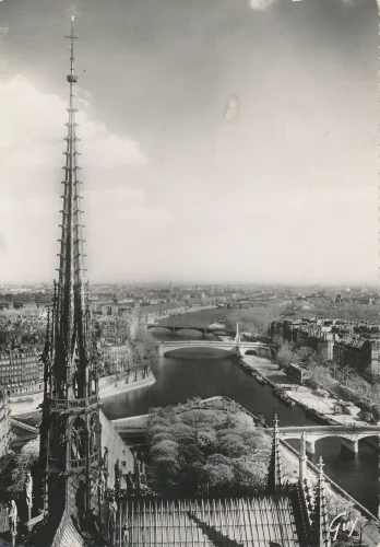 Paris - View Over - Frankrike