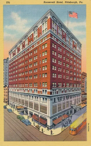 Pittsburgh - Roosevelt Hotel - Usa