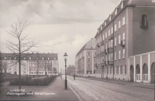 Linköping - Platensgatan Berzelii Park - Sverige