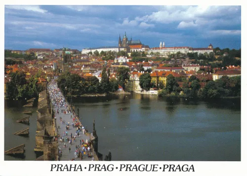 Prag - Karlsbron och Pragborgen - Tjeckien