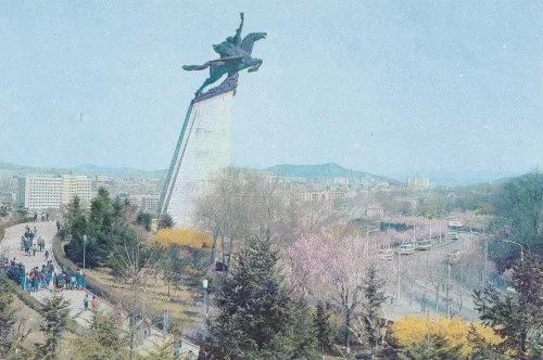 Pyongyang - Chollima Statue - Nordkorea
