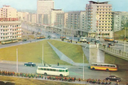 Pyongyang - Chollima Street - Nordkorea