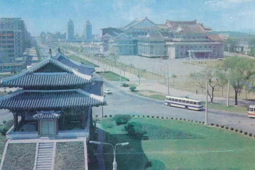 Pyongyang - Chollima Street - Nordkorea