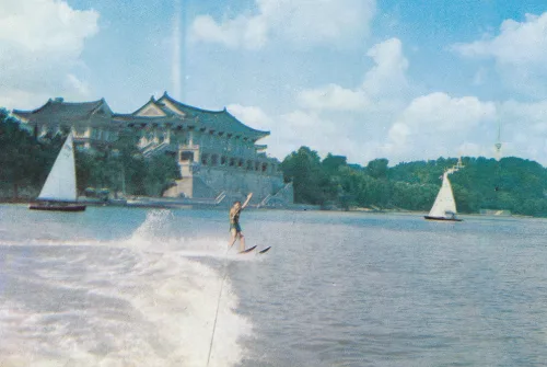 Pyongyang - Taedong River - Nordkorea