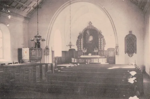Regna - Kyrkan Interiör - Sverige
