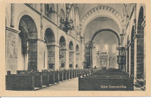 Ribe - Domkirken Interiör - Danmark