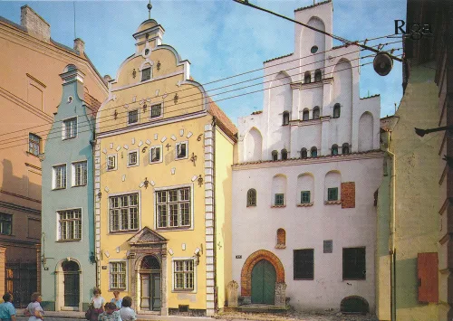 Riga - Dwelling Houses Three Brothers - Lettland