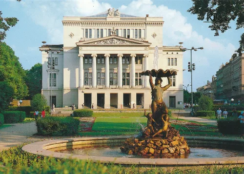 Riga - Latvian National Opera House - Lettland