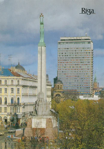 Riga - Monument Of Liberty Hotel Latvija - Lettland
