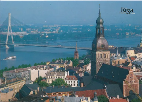 Riga - View Of Old Riga - Lettland